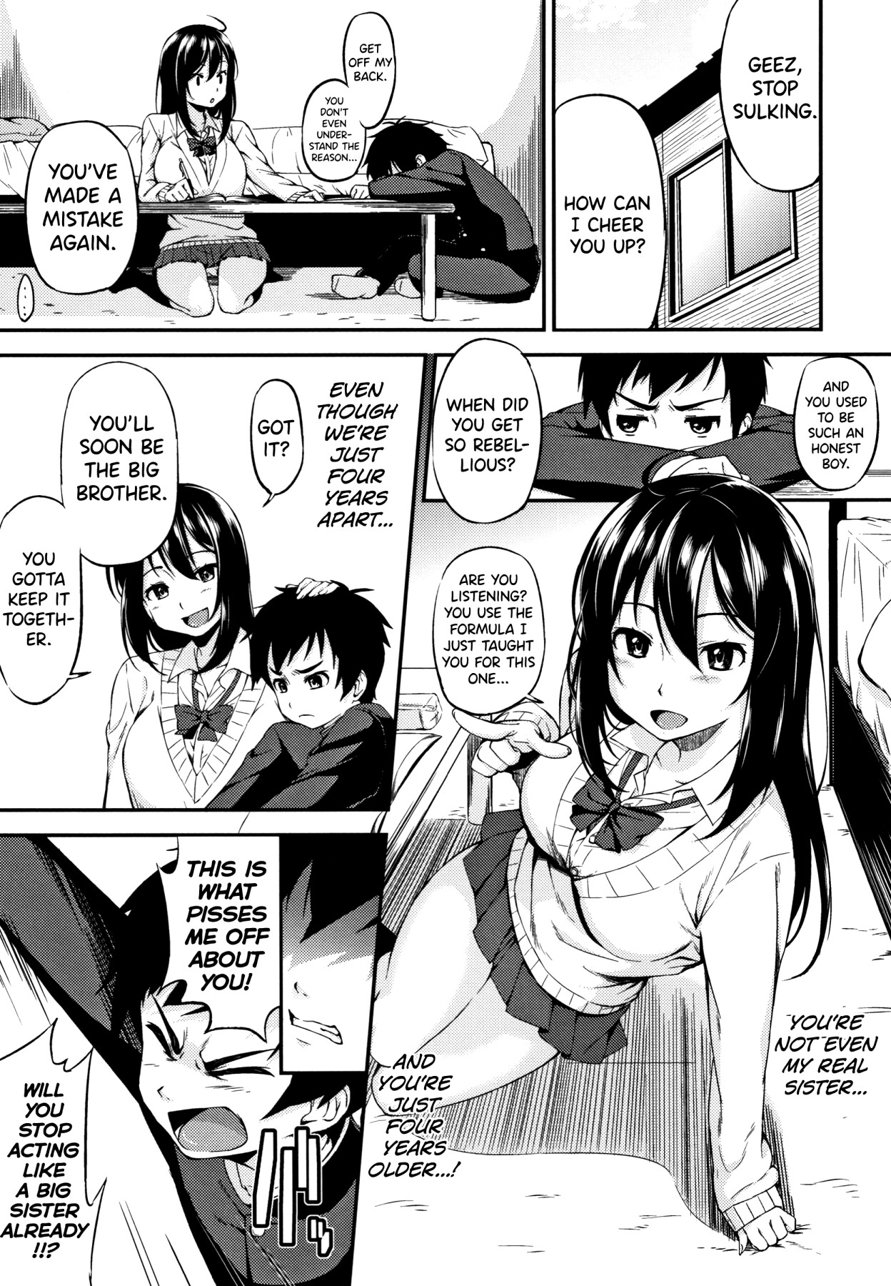 Hentai Manga Comic-Come with your sister!-Read-93